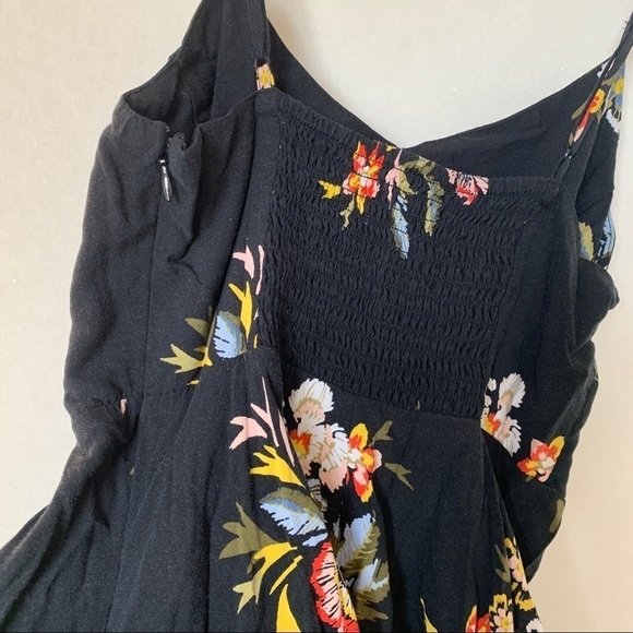 Old Navy Black Floral Mini Dress - Picture 5 of 5